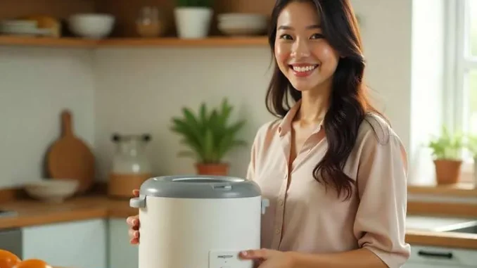 magicom and beautiful woman